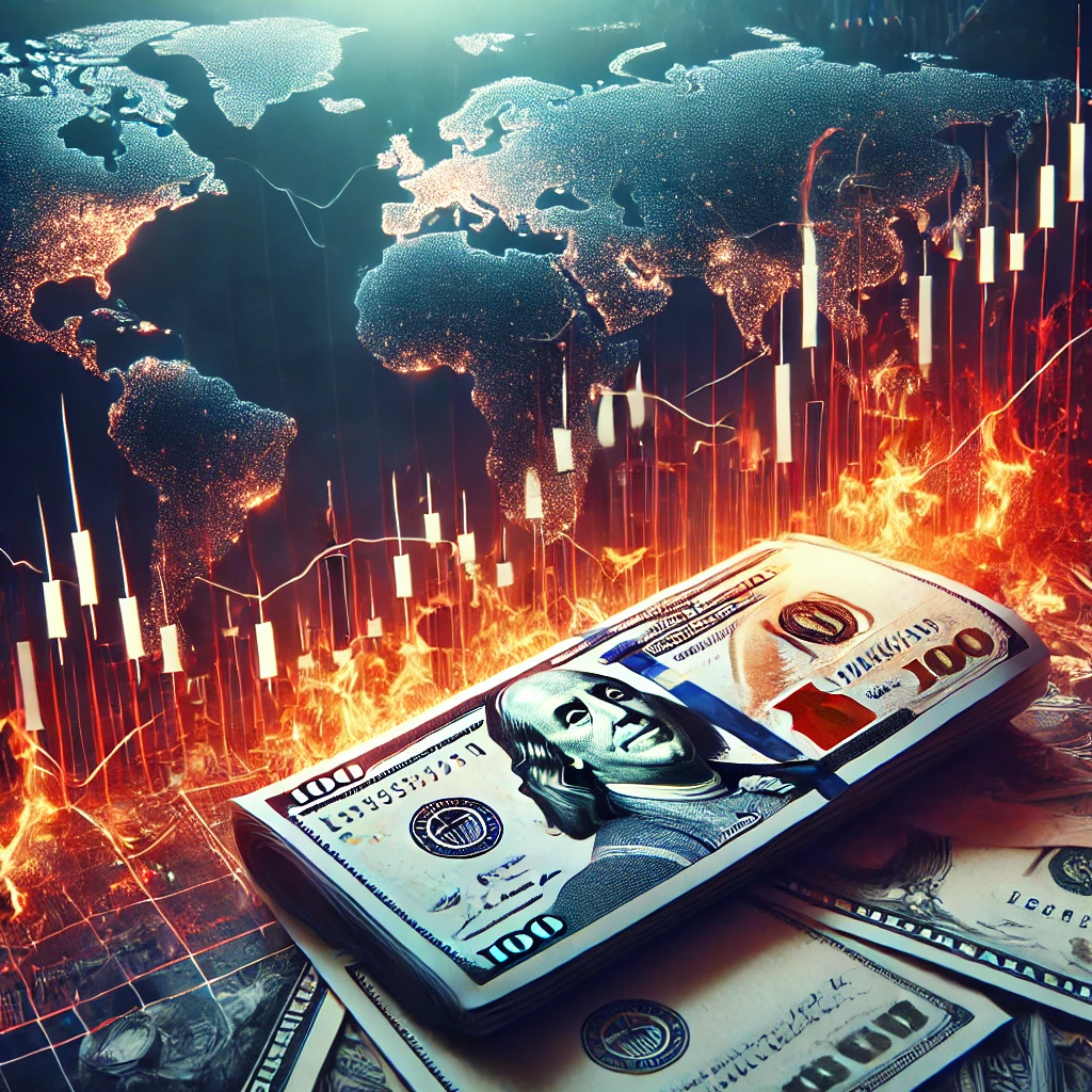 환율이 급격히 상승하는 그래픽