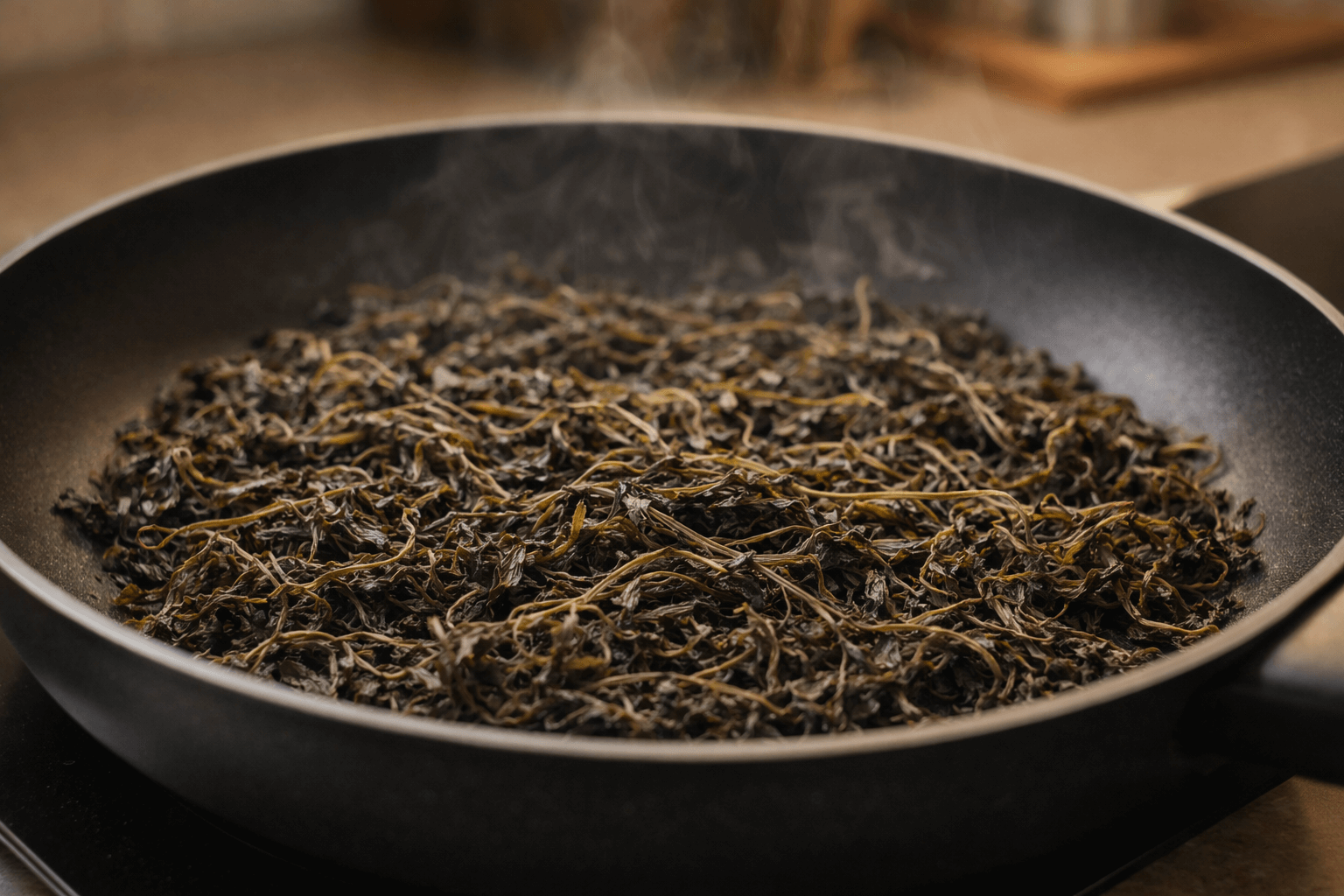 눅눅해진 곤드레? 재습으로 맛 살리기