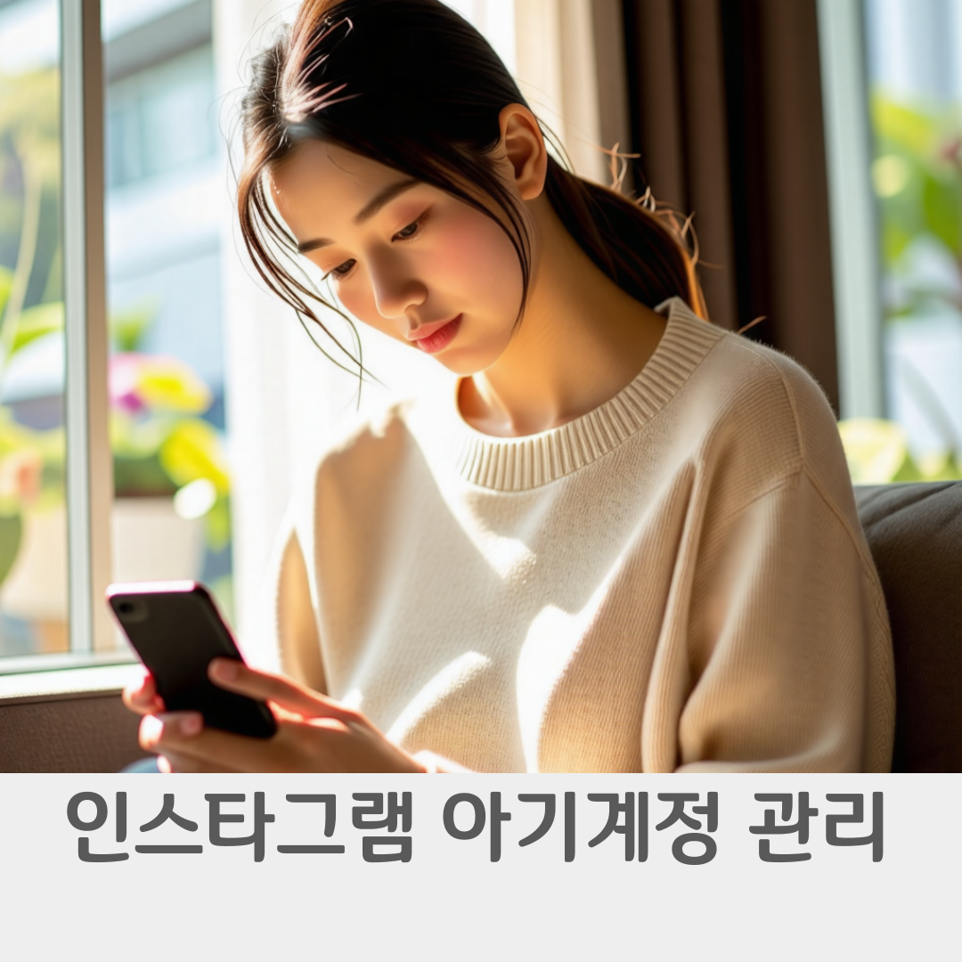 인스타그램 아기계정 비활성화 계정삭제 제한 방지 총정리