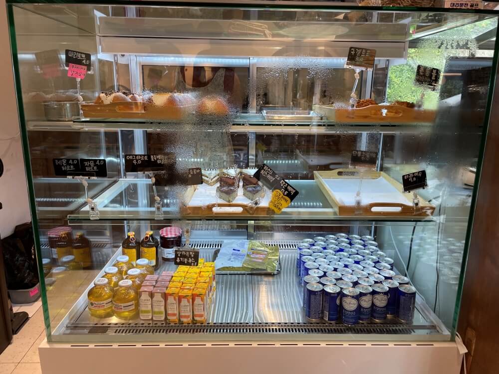 의왕-한옥카페-청이당-케익-및-음료-쇼케이스
