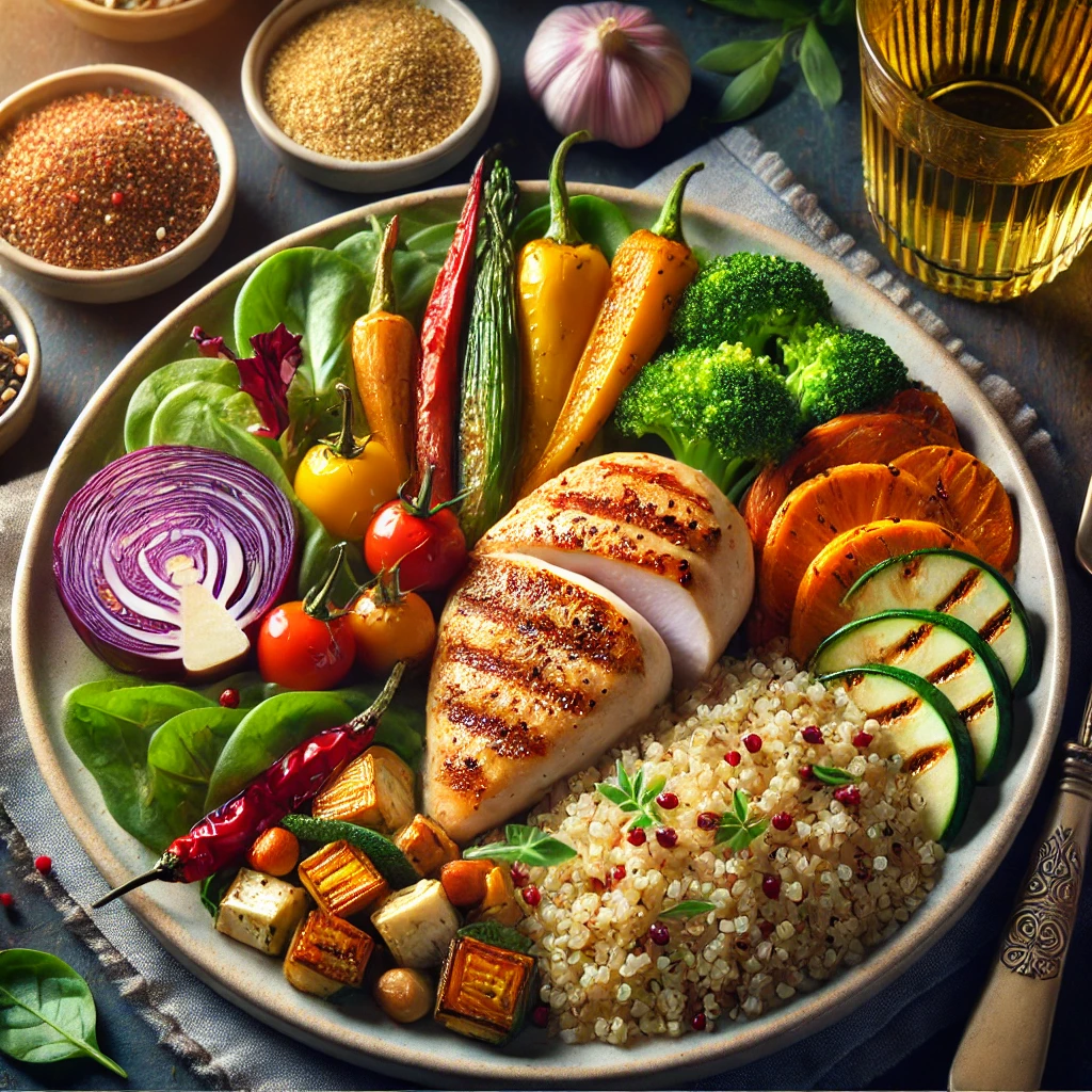 🌙 GI지수 낮은 음식으로 만든 저녁 다이어트 식단! ✅