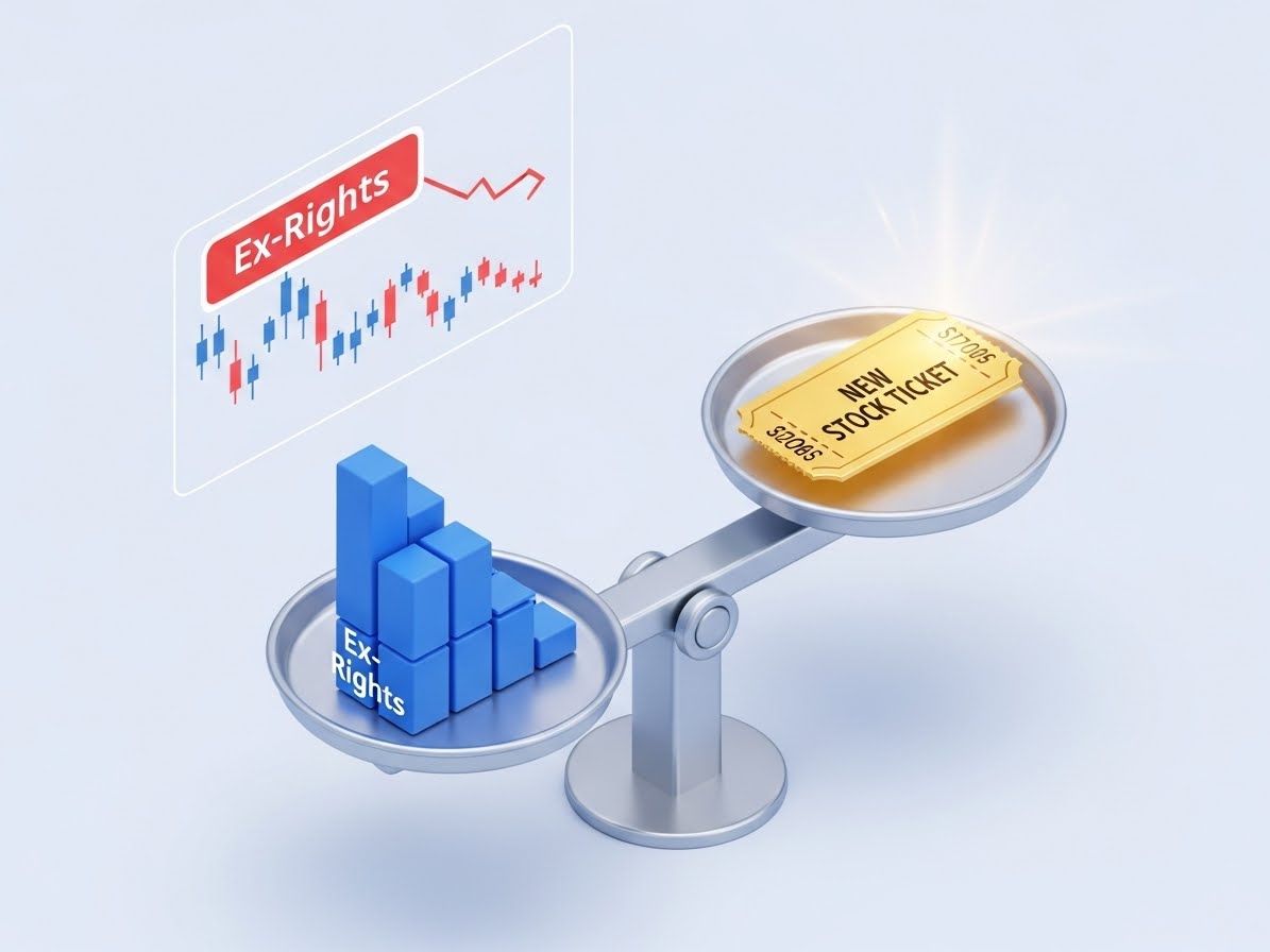 유상증자 권리락이란