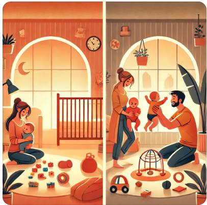 독박육아와 공동육아의 스트레스 비교