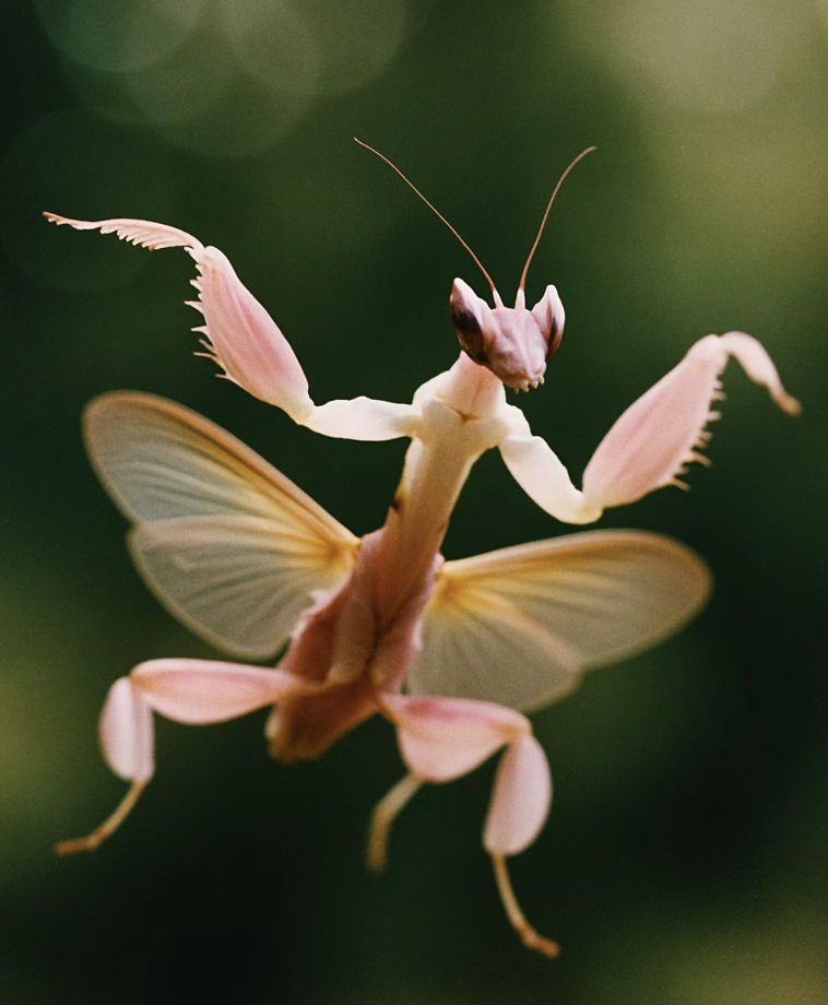 꽃을 찾아온 나비 사냥, 먹이 급여법
