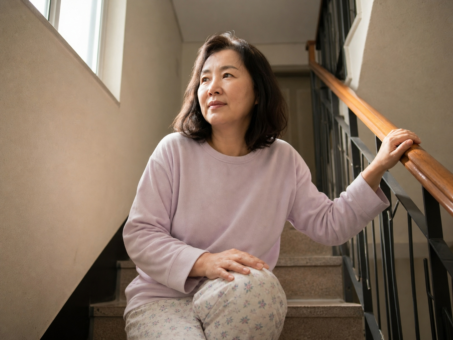 계단 내려갈 때 무릎 통증 노화 관절염 구분
