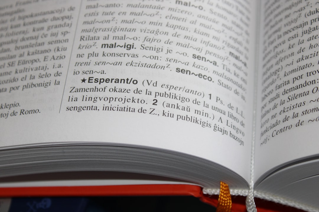 Vocabulary.