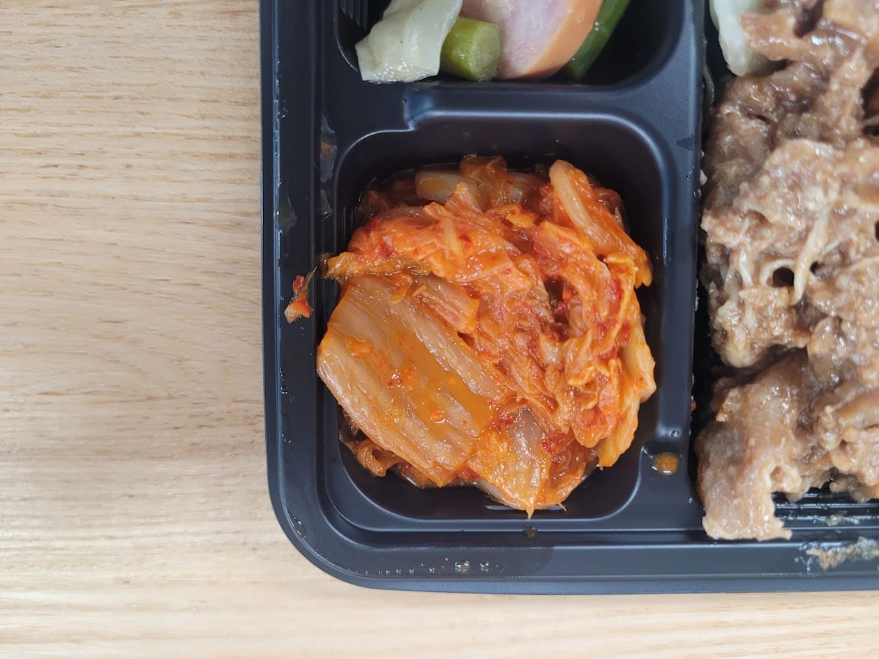 볶음 김치 클로즈업