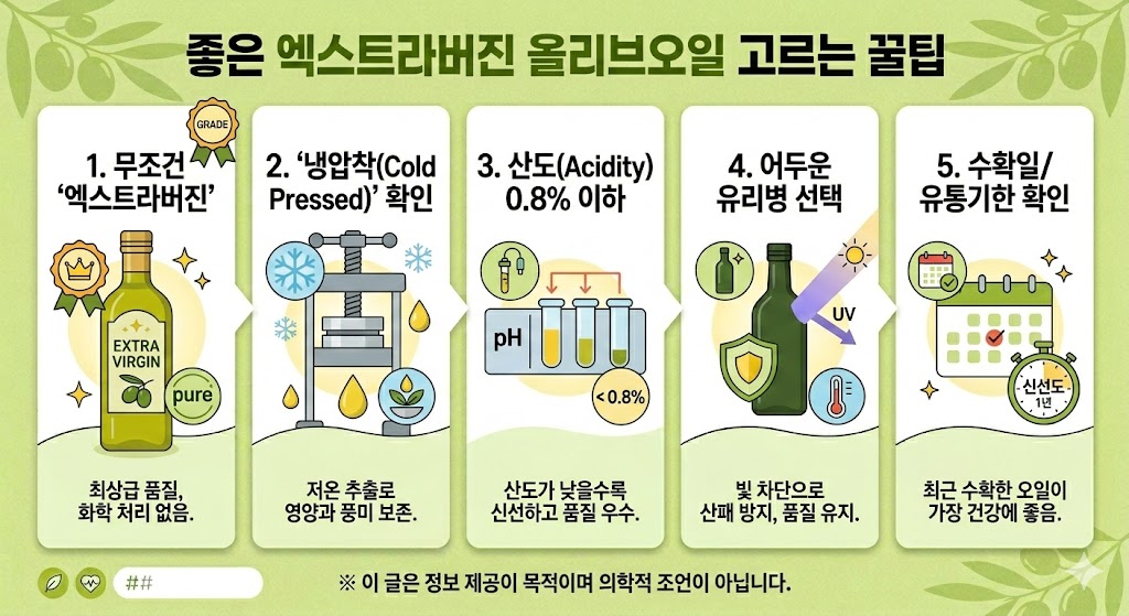 올리브유 섭취 방법