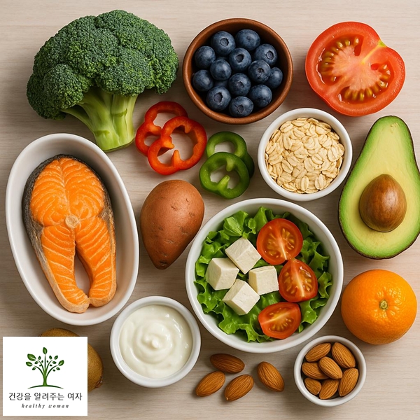 건강한 식재료 사진