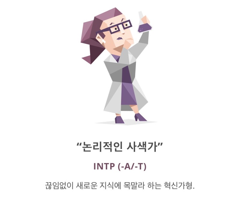 INTP 논리적인 사색가