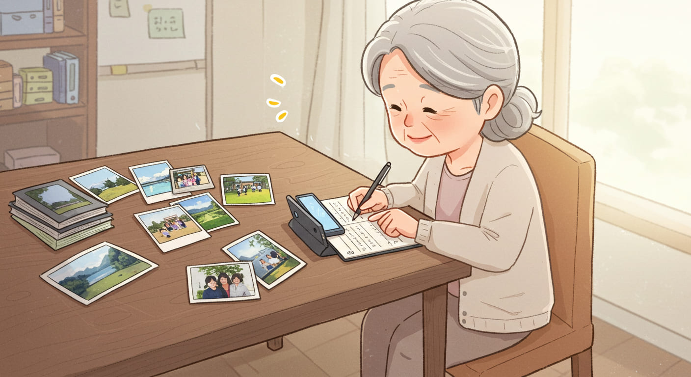 스마트폰 일기 앱 초보 가이드 60대도 쉽게 배우는 시니어 디지털 기록