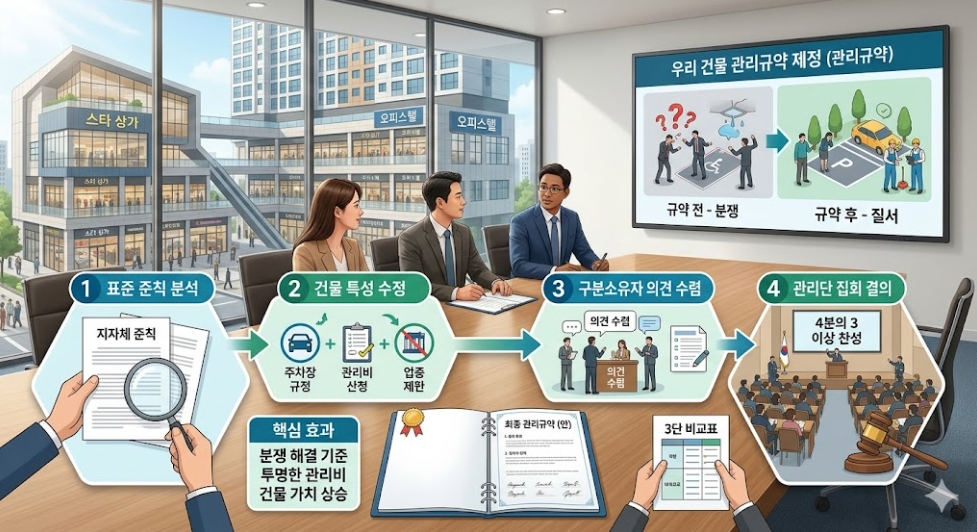 우리건물 관리규약 제정