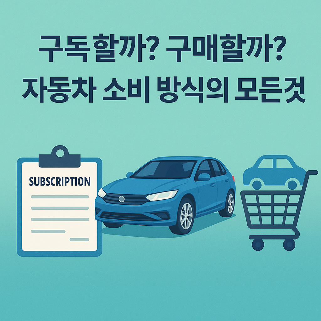 자동차 소비 방식의 모든 것 관련 사진