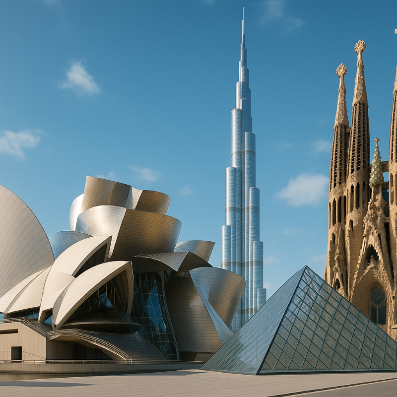 현대 건축의 혁신과 미래적 아름다움