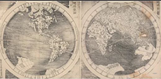 최한기가 편찬한 세계 지도인 지구전후도를 목판에 새기는 작업을 맡았었다.