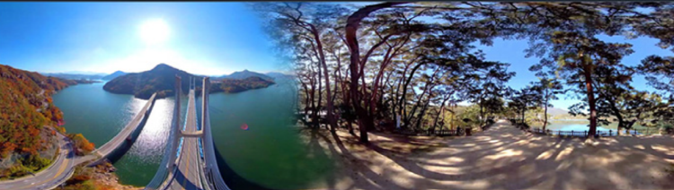 청풍호반 케이블카