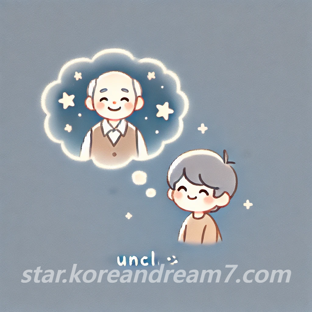 삼촌꿈해몽