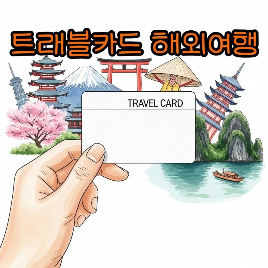 트래블카드와 함께하는 설레는 해외여행