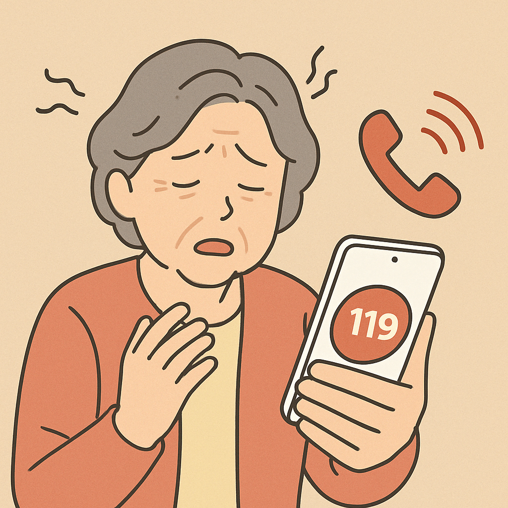 [10편] 긴급 상황 시 119, 가족에게 바로 연락하는 법 &ndash; 스마트폰으로 위급 상황에 대비하기