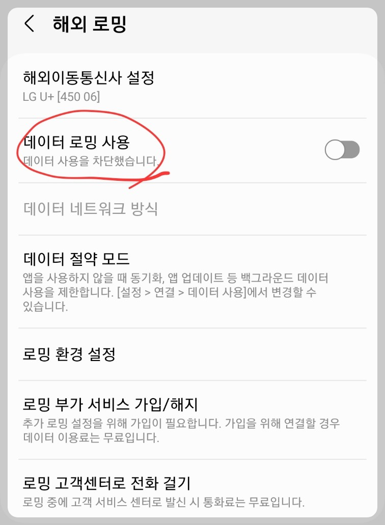 해외여행 핸드폰 자동로밍 사용방법과 요금