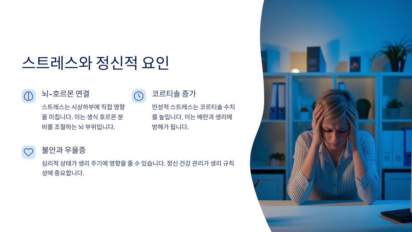 생리 늦어질 때 2