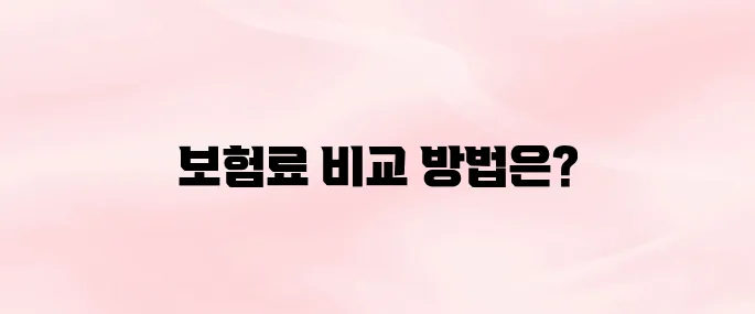 해외여행자보험 가격비교 및 인터넷 가입