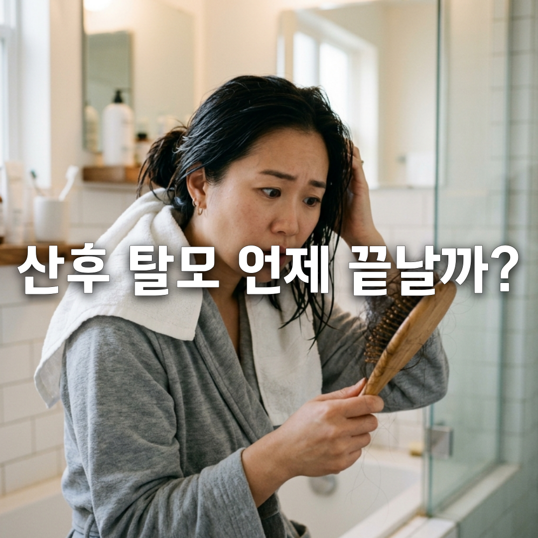 산후 탈모 왜 이렇게 빠질까 멈추는 시기 &amp; 관리법 총정리