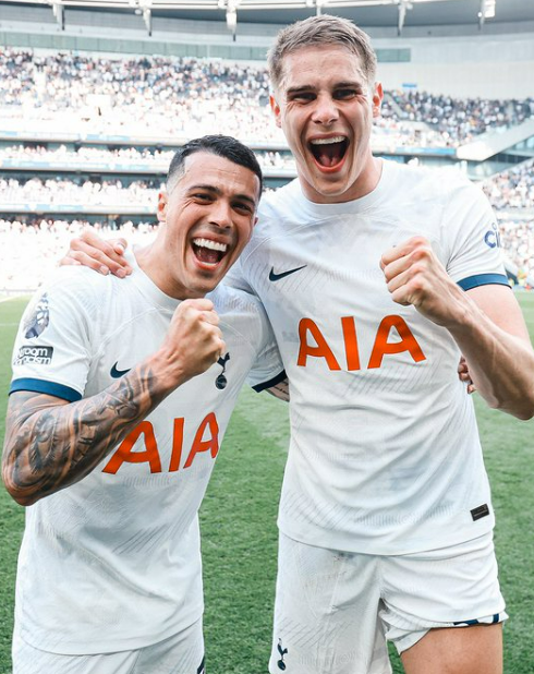 로메로 판더벤 토트넘 수비수 골