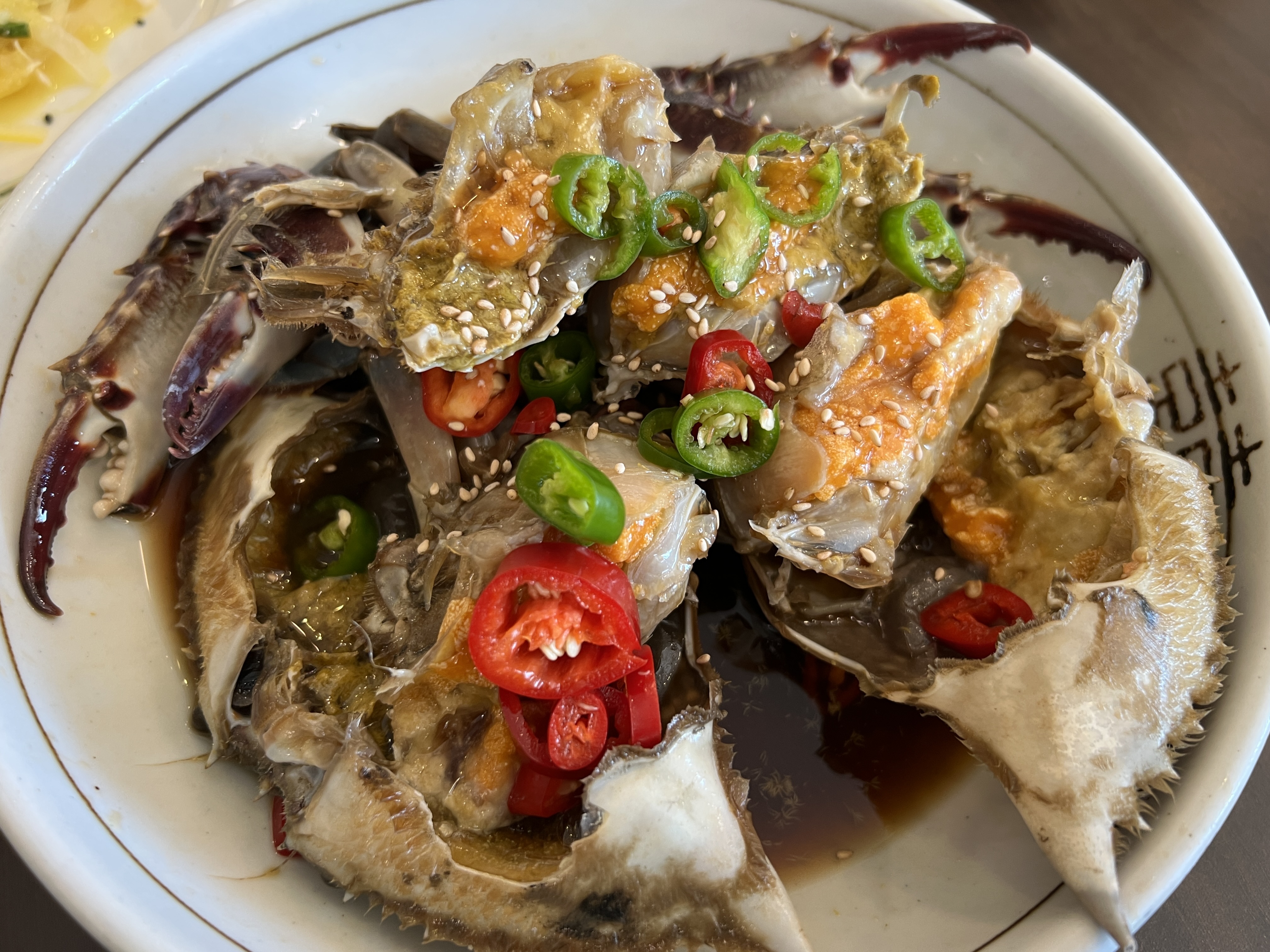 경주 간장게장 한정식 정수가성