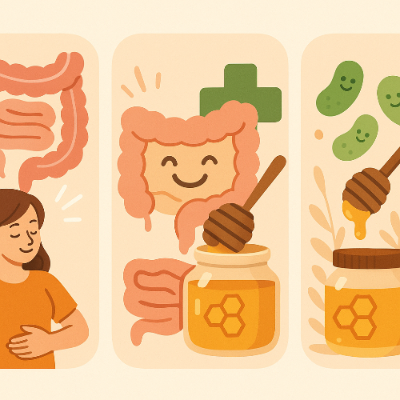 꿀 + 프로바이오틱스 섭취 시 기대 효과