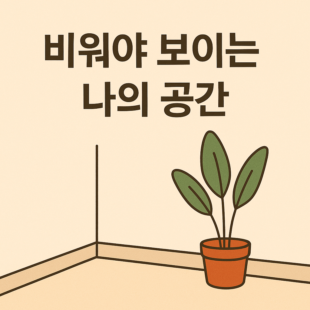 비워야 보이는 나의 공간