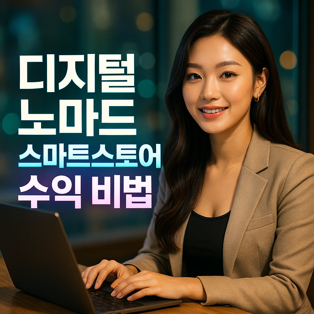 디지털노마드가 스마트스토어로 수익 내는 방법