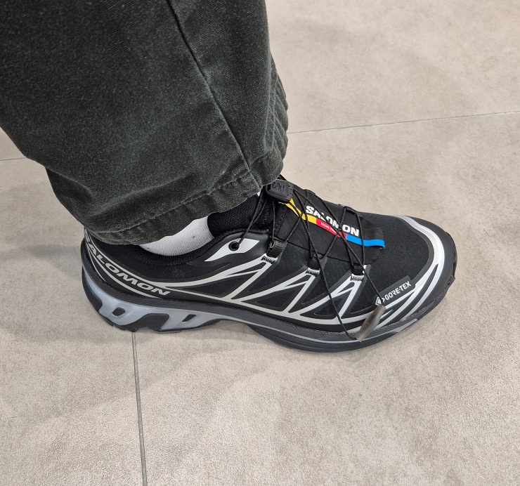 살로몬 XT-6 발볼과 착화감