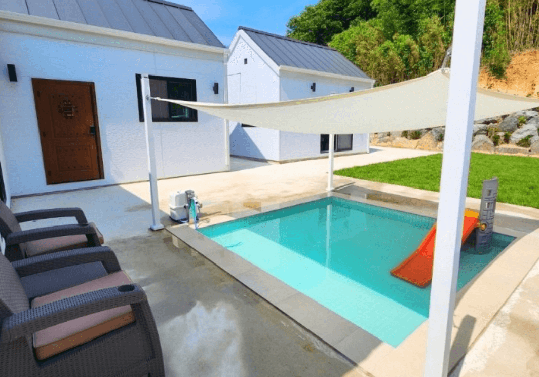 독채펜션 아기자기 유아풀