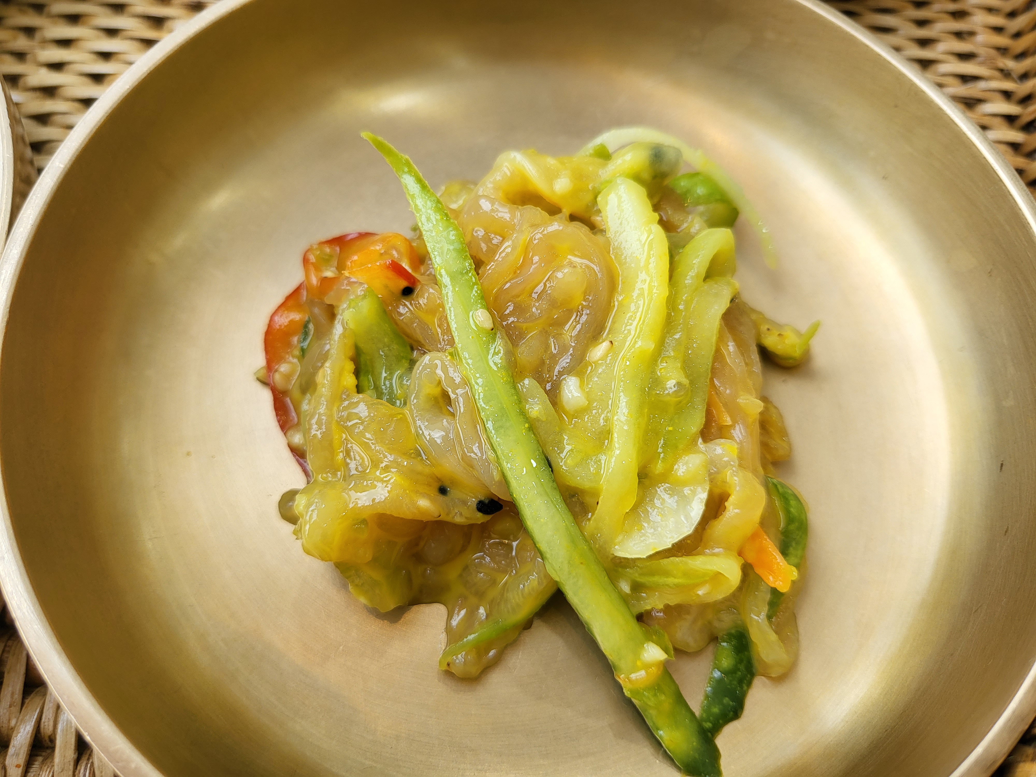 소쿠리밥상 - 해파리무침