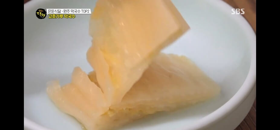 생활의 달인 988회 은둔식달 원주 고춧가루 막국수 맛집 정선막국수