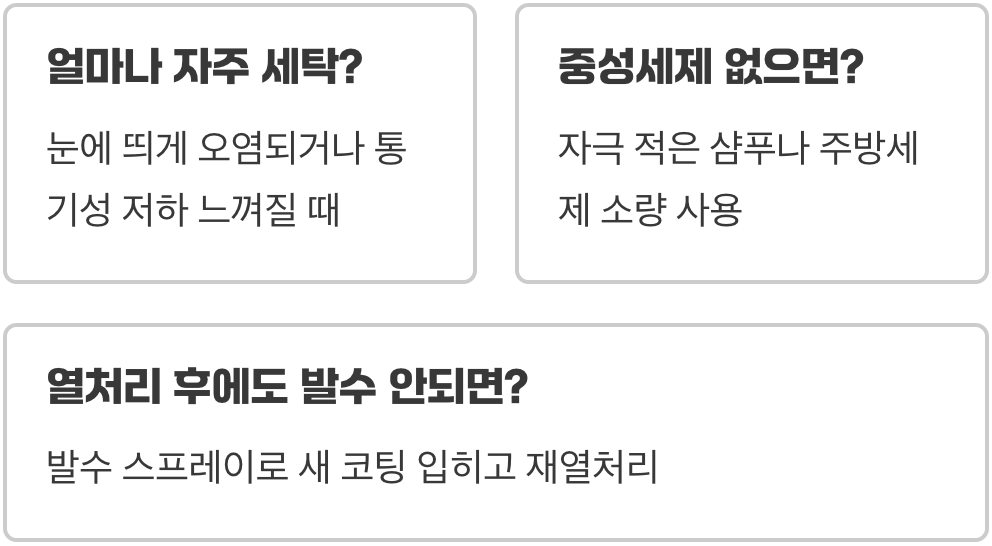 고어텍스모자 세탁법, 기능성 저하 없이 평생 쓰는 비결 A to Z