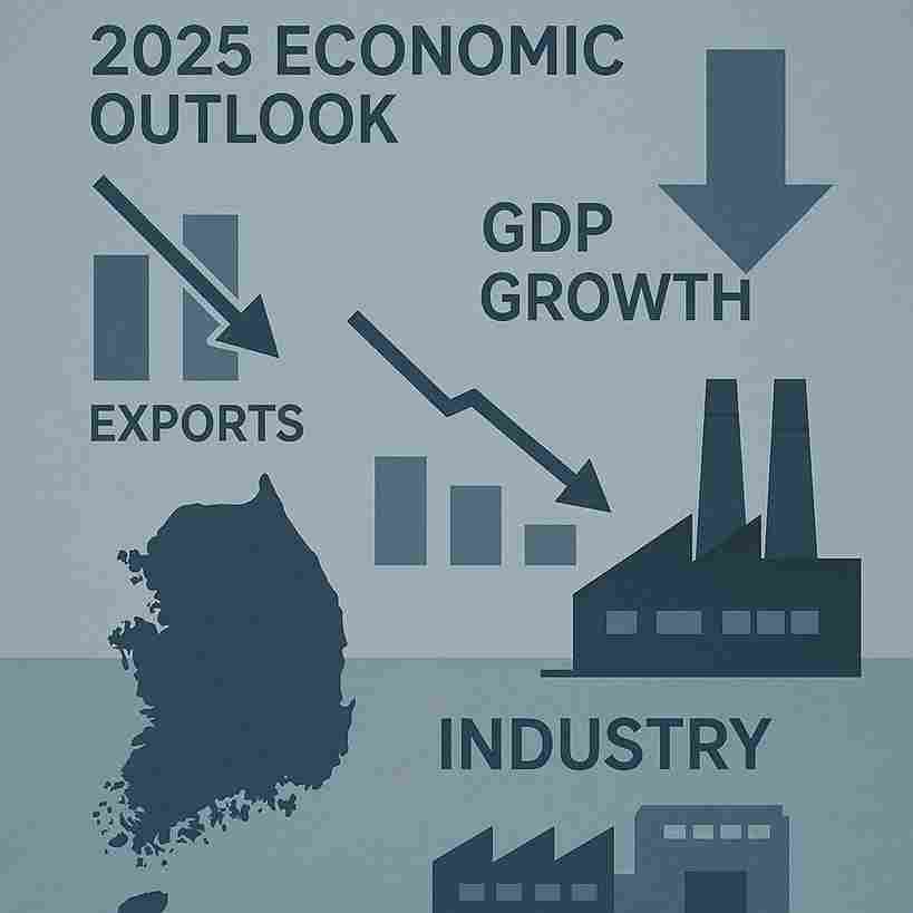산업연구원 수출액 감소 및 GDP 성장 전망 수정