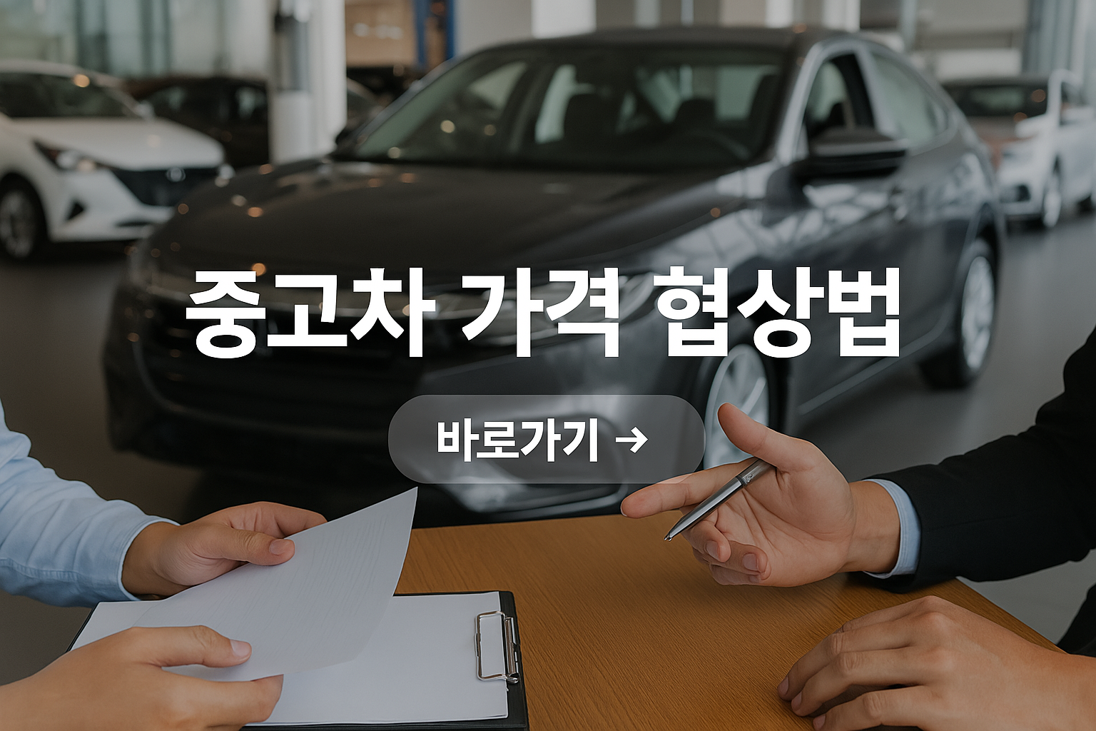 중고차 가격 협상 방법 사진