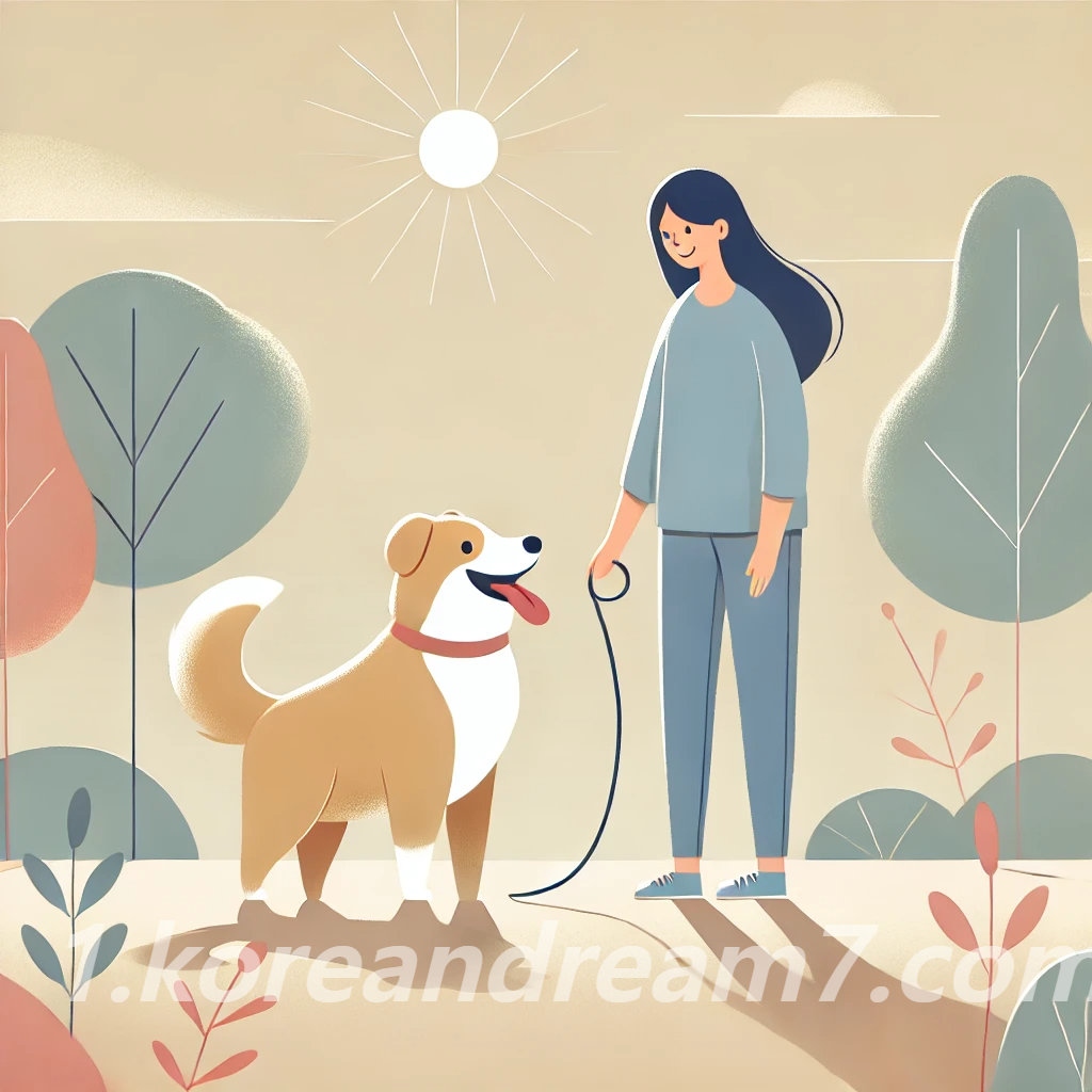 키우던 강아지 꿈