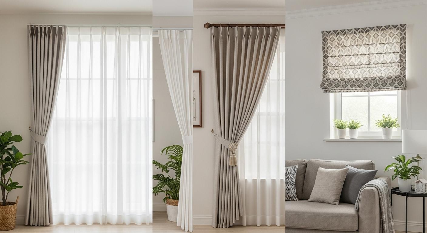 커텐 종류 가격