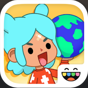 Toca Boca World 무한한 게임 어플, 마음대로 집 꾸미기, 케릭터 의상 디자인하기