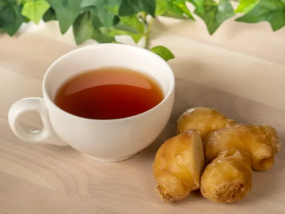 손발 차가울때 마시는 생강차