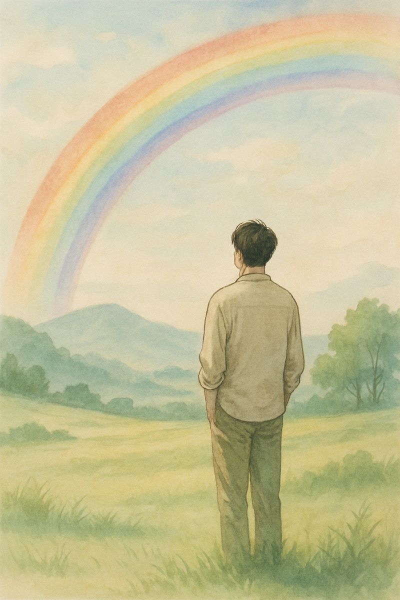 무지개가 뜨는 꿈 해몽 – 희망과 조화