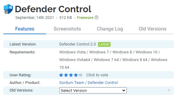 Defender-Control
