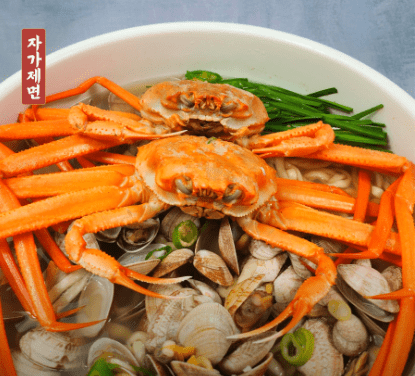 구룡포 맛집 "구룡포홍게칼국수" 음식 사진