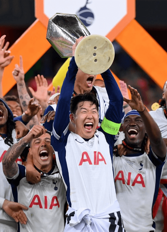 손흥민 유로파 우승 골 토트넘 벤치