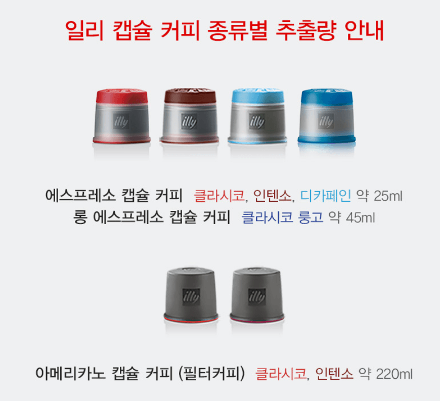 캡슐커피머신 추천 일리 프란시스 Y3.3