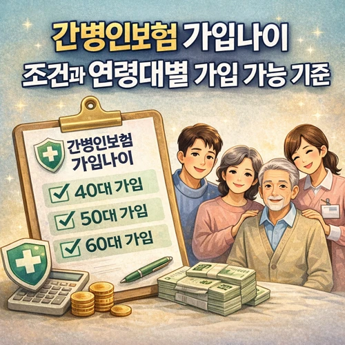 간병인보험 가입나이 조건 썸네일