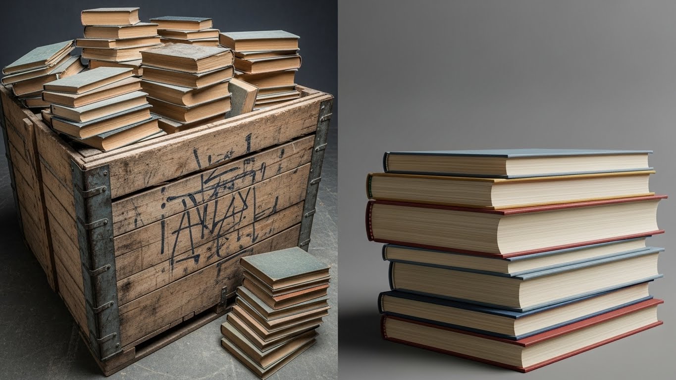 물리적 비용이 드는 종이책과 가볍고 고부가가치인 전자책의 경제적 가치 대비